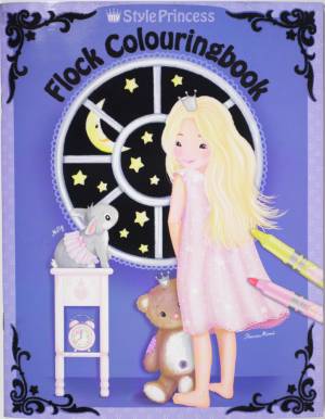 Альбом раскраска TOPMOdel My Style Princess с бархатным контуром My Style Princess