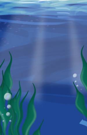 мультфильм морское дно фон Обои Изображение для й загрузки