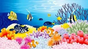 Картинки Морское дно для детей