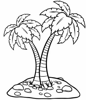 Остров с пальмами