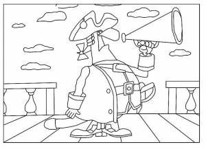 Раскраски Остров сокровищ