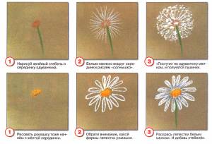 Как рисовать цветы
