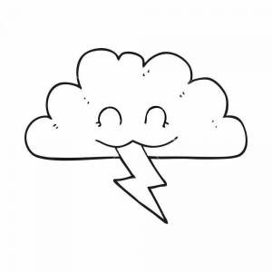 Раскраски Гроза для детей