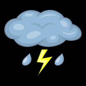 Гроза рисунок