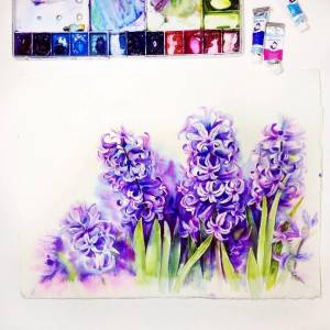 Весенние цветы с Еленой Мороз @ihappygirl