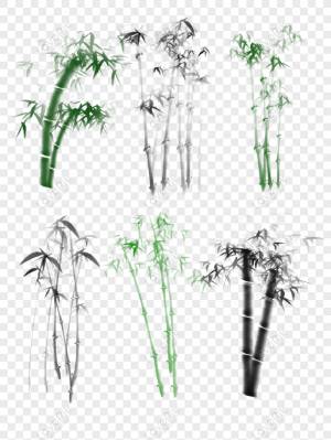 свободно Чернила акварель растение бамбук китайский стиль PNG amp; PSD изображения  _ размер 3072 × 4107 px, ID 828922447