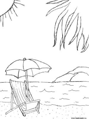 Раскраски Море