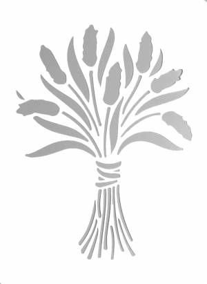 Трафареты Камыш