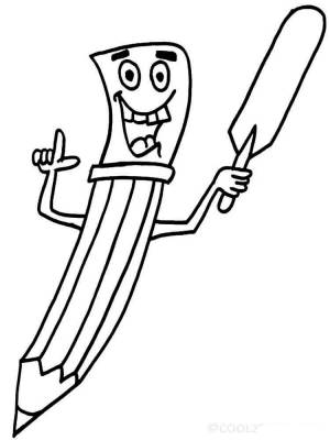 Раскраски Карандаш