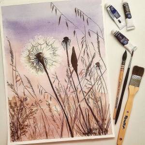 Осенний камыш