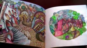 Коллекция раскрасок-антистресс и раскрашенные страницы