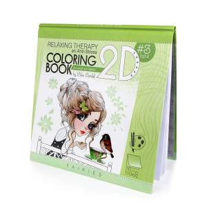 раскраска Art Studio of Happiness с эффектом 2D 20х20см 20л Lika Lendel Феи 0513, цены на Мегамаркет