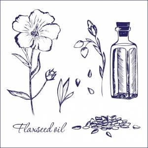 Льняное масло