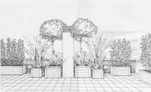 Ландшафтный дизайн для начинающих рисунок