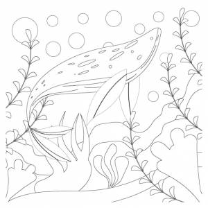 Раскраски океан для детей для печати