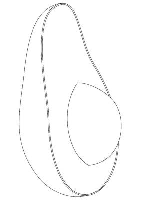 Раскраски Авокадо