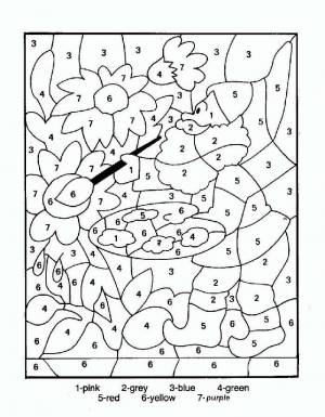 Раскраски Цвета на английском