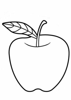 Раскраска Голден делишес